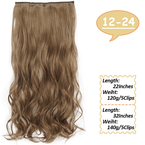 22Inch/32Inch Clip On Hair Extensions