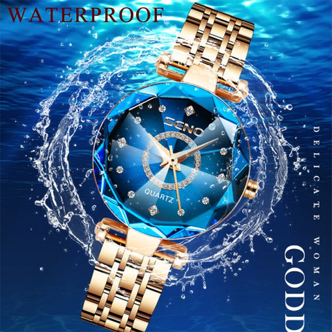 Women Fashion Crystal Quartz Watch