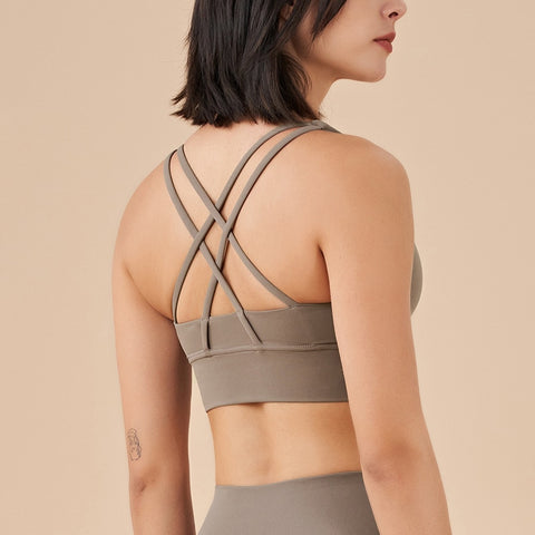 Women Fitness Yoga Sports Bra