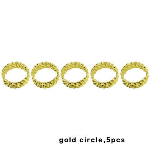 5-50Pcs/lot Mix Color Charms Hair Braid