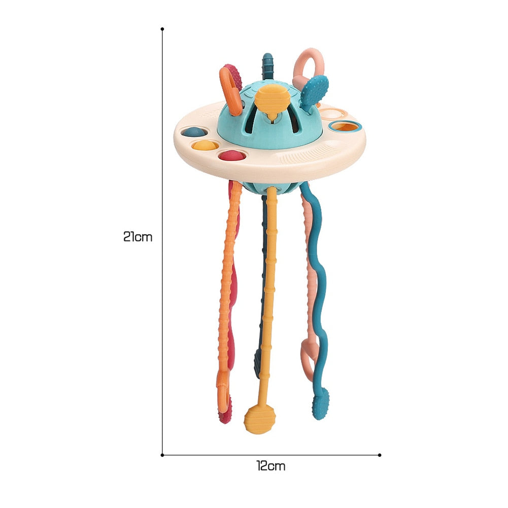 Baby Montessori Pull String Sensory Toys