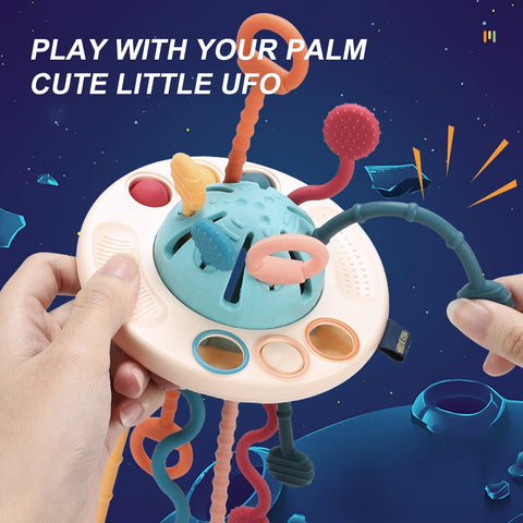Baby Montessori Pull String Sensory Toys