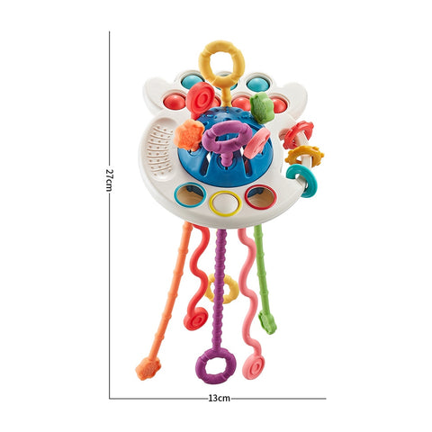 Baby Montessori Pull String Sensory Toys