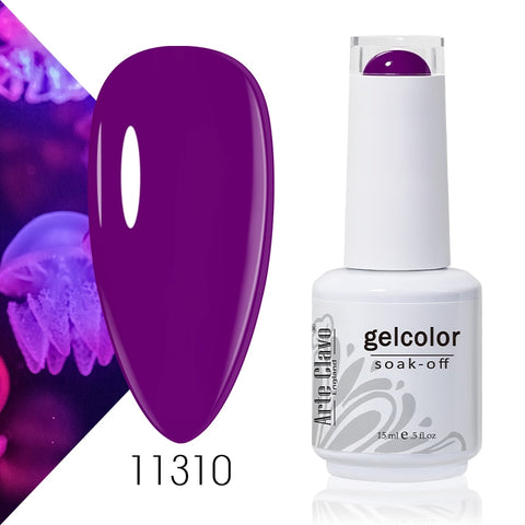 15ml Rose Red Color Series Gel Nail Polish