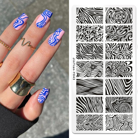 New Nails Art Stencil Stamp Tools