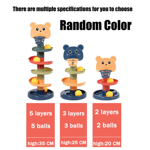 Baby Toys Rolling Ball Pile Tower