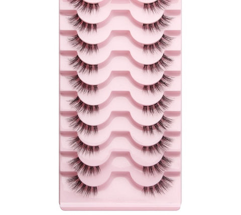 YSDO 3/5/10 Pairs Natural Half Eyelash