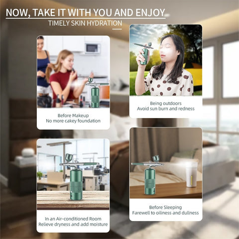 New Oxygen Injector Mini Air Compressor Kit