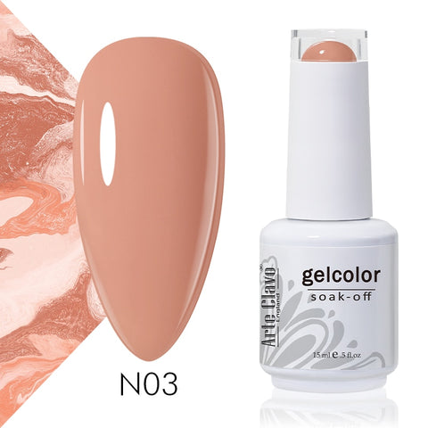 15ml Rose Red Color Series Gel Nail Polish