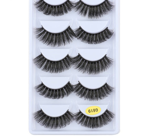 YSDO 3/5/10 Pairs Natural Half Eyelash
