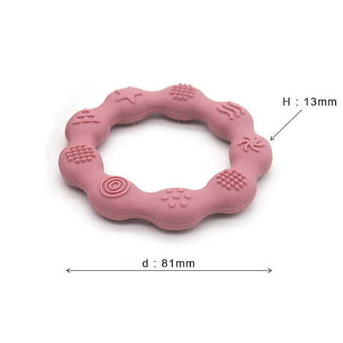 Baby Silicone Teethers Food Grade Toy