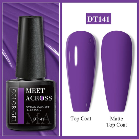 7ml 140 Colors Nail Gel Polish