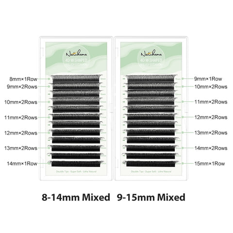 New W-Shaped 4D 5D Volume Eyelash