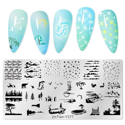 New 12*6cm 2*6cm Nail Art