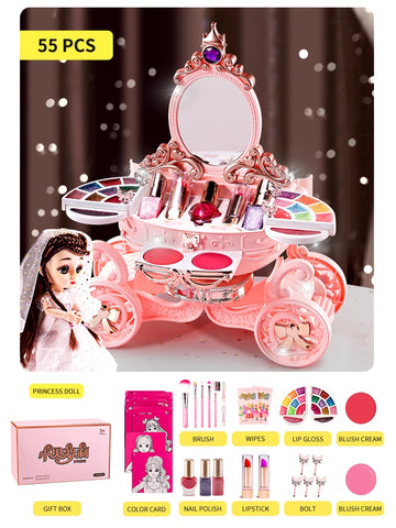Baby Pretend Play Nail Polish Lipstick Accessories