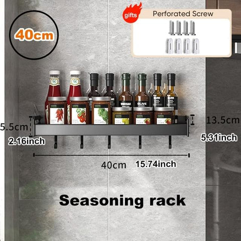 Aluminum Multifunctional Kitchen Storage Rack