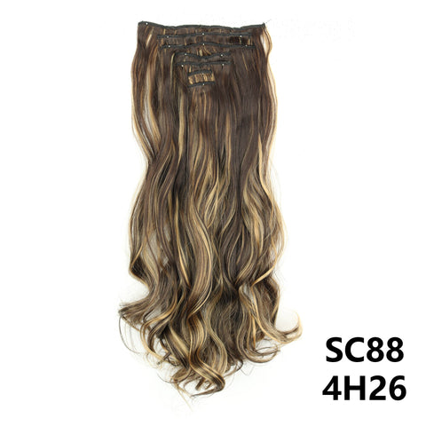 New Long Straight Natural 16 Clip
