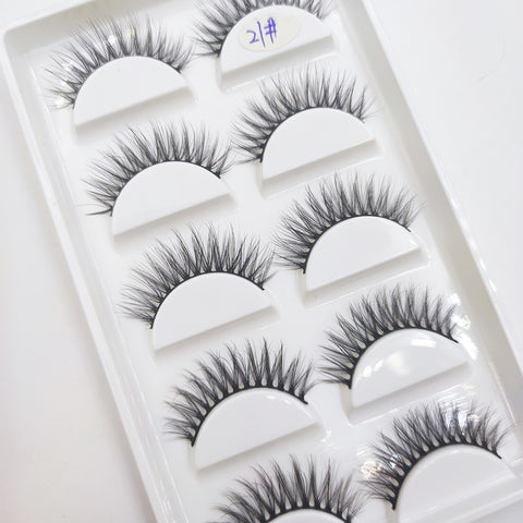 New Natural 3D Mink False Eyelashes