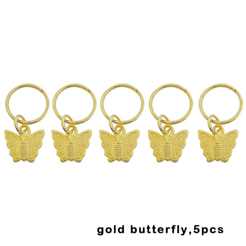 5-50Pcs/lot Mix Color Charms Hair Braid