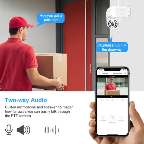 Motion Tracking CCTV Outdoor Camera