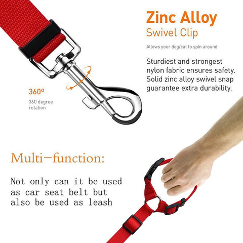Two-in-one Nylon Adjustable Dogs Harness