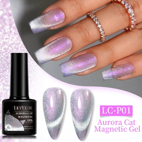 7ML Aurora Top Coat Sparking Aurora Gel Nail Polish