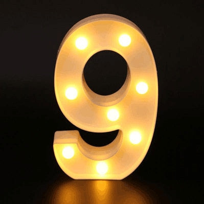 New Alphabet Letter LED Lights