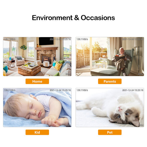 Baby Security Surveillance Wireless IP Camera
