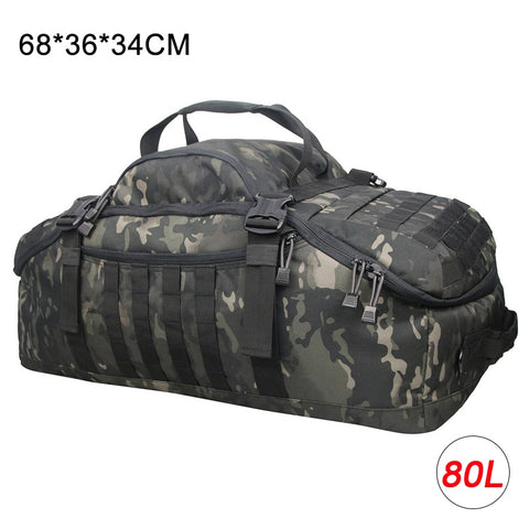 40L 60L 80L Men Army Sport Gym Bag