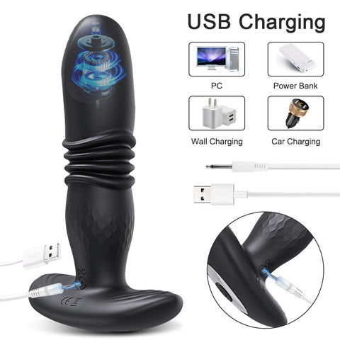 Women Ass Anal Dildo Prostate Massager Buttplug
