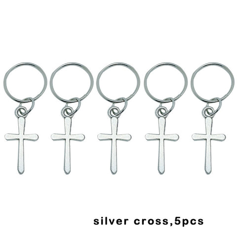 5-50Pcs/lot Mix Color Charms Hair Braid