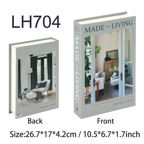 New Luxury Fake Books Decoration