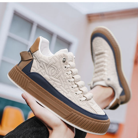 Men Chunky Sneakers Fashion Light Non-slip