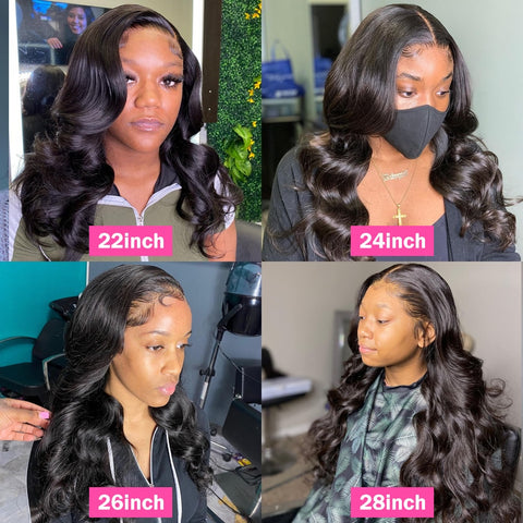 5X5 Transparent Lace Front Closure Human Hair