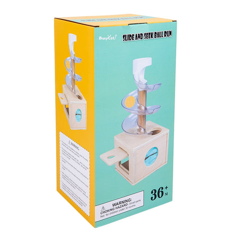 Baby Early Education Puzzle Rotating Track Toy