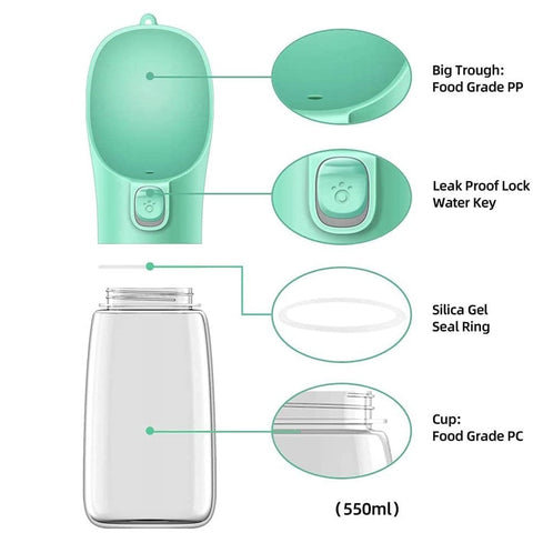 New Portable Dog Water Bottle