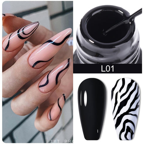 5ml Metallic Painting Liner Gel Polish