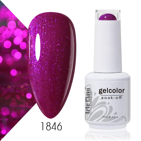 15ml Rose Red Color Series Gel Nail Polish