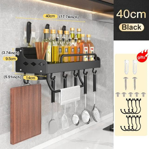 Aluminum Multifunctional Kitchen Storage Rack