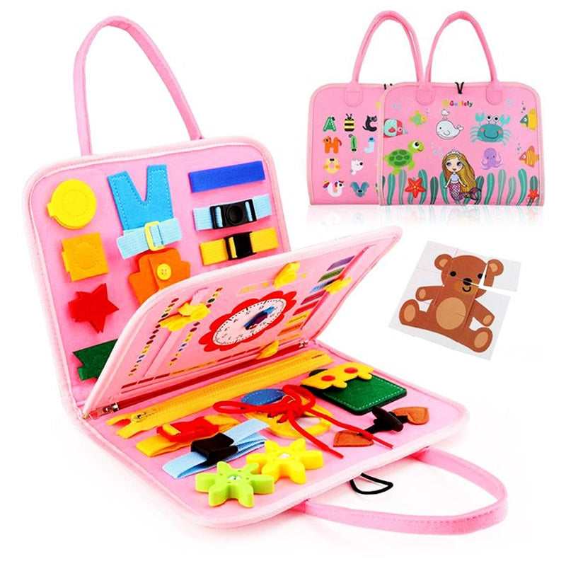 New Busy Board Montessori Toys