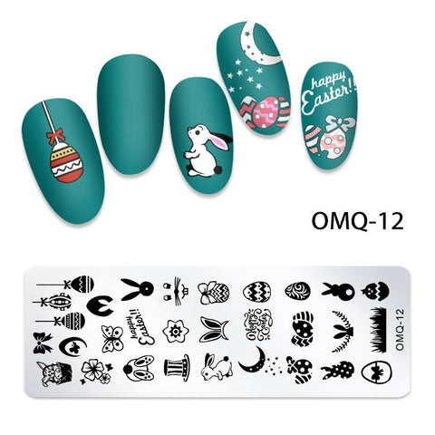 New Lace Flowers Nail Stamping Plates