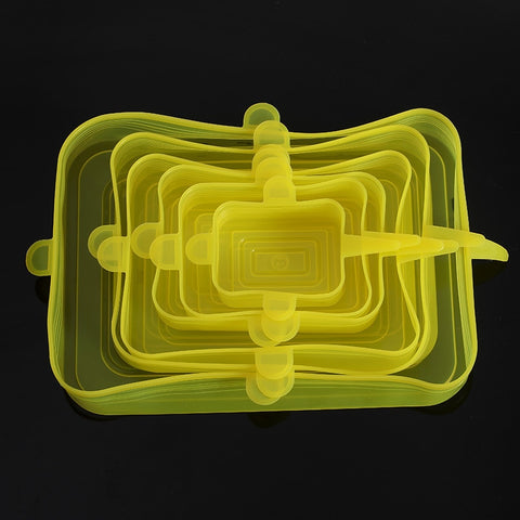 Silicone Food Wrap Bowl Lid
