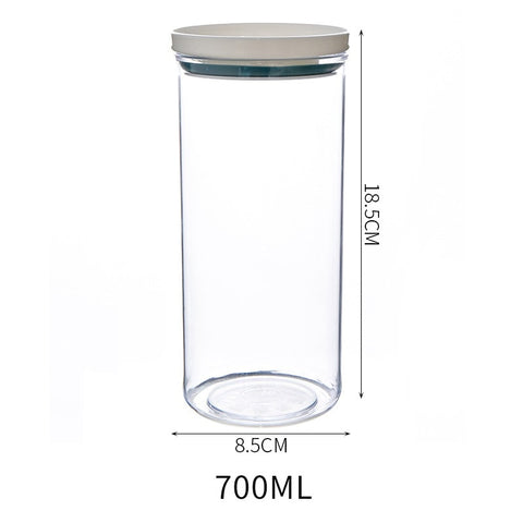 2 Different Color Sealed Ring Bottles Kitchen Storage Box