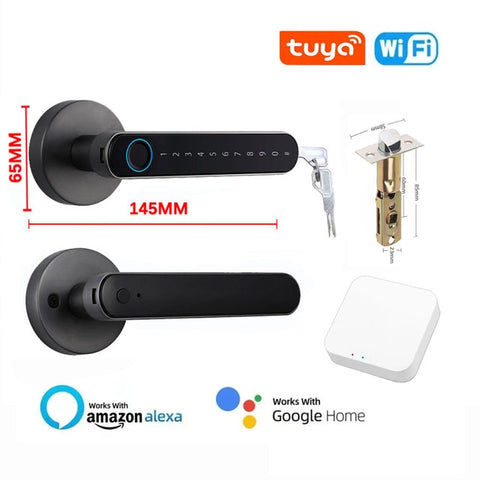 Tuya Biometric Fingerprint Smart Door Lock
