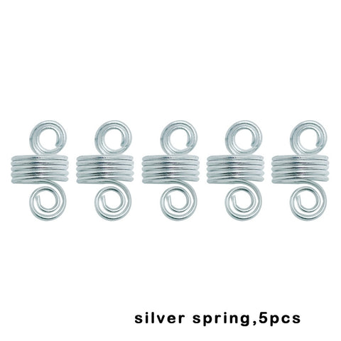 5-50Pcs/lot Mix Color Charms Hair Braid