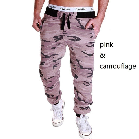 Men Camouflage Elasticity Military Cargo Pants