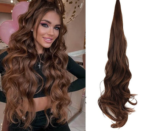New Long Synthetic Hair Extension