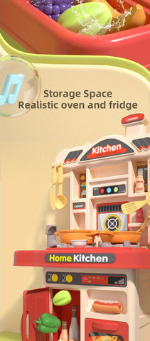 Realistic Pretend Play Cooking Toy for Kids, Chef Play set