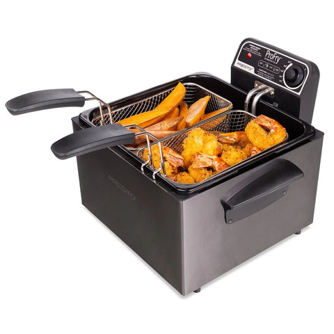 Presto 5Qt Dual Basket Pro Fry
