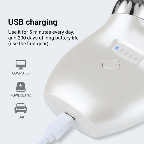 Microcurrent Face Roller Massager